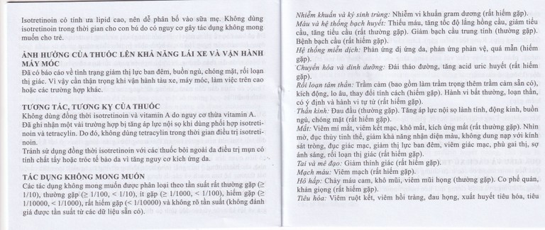 Thuốc Acnotin 10mg MEGA We care điều trị mụn trứng cá nặng (3 vỉ x 10 viên)