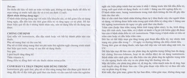 Thuốc Acnotin 10mg MEGA We care điều trị mụn trứng cá nặng (3 vỉ x 10 viên)