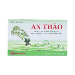Thuốc An Thảo Nam Dược hỗ trợ điều trị hôi miệng, loét miệng (5 vỉ x 10 viên)