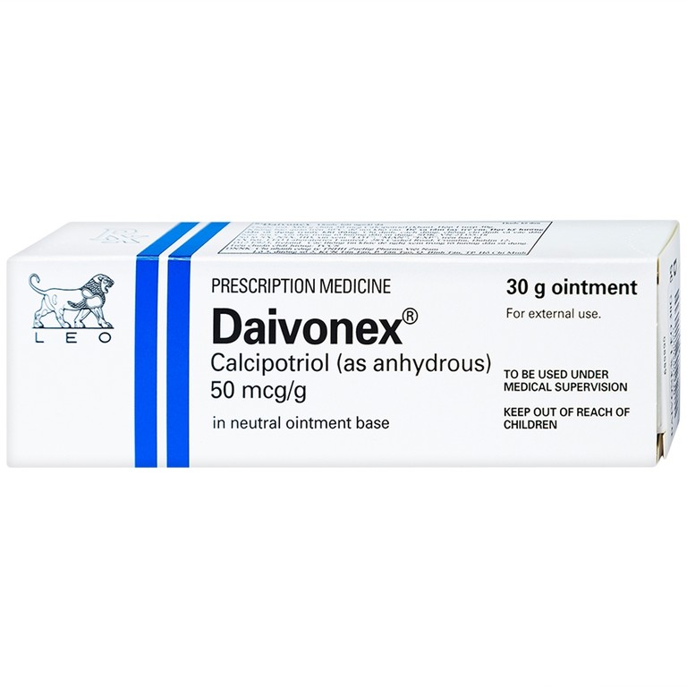 Thuốc mỡ Daivonex 30g LEO điều trị bệnh vẩy nến mảng