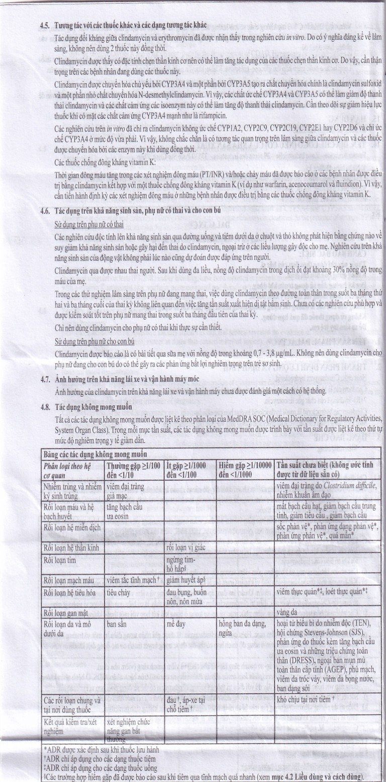 Thuốc Dalacin C 300mg Pfizer điều trị nhiễm khuẩn (2 vỉ x 8 viên)