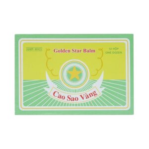 Cao Sao Vàng OPC điều trị cảm cúm, nhức đầu (12 chai x 10g)