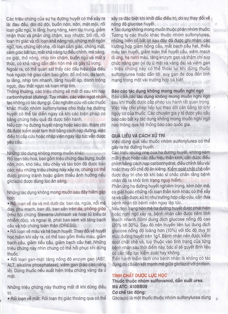 Thuốc Diamicron MR 60mg Servier điều trị tiểu đường típ 2 (2 vỉ x 15 viên)