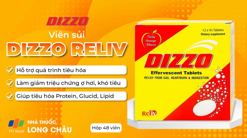 Viên sủi Dizzo 2