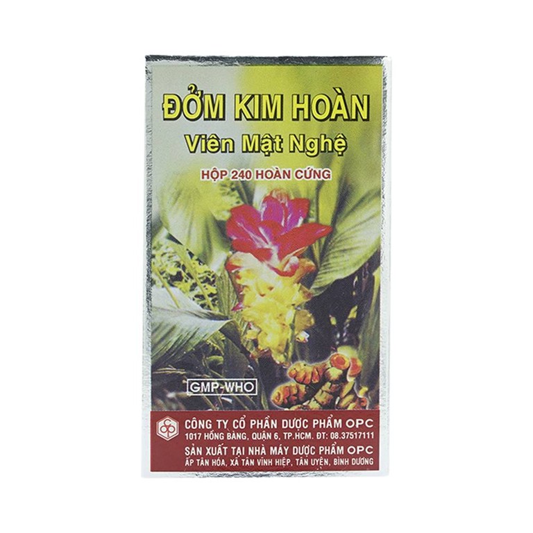 Viên mật nghệ Đởm Kim Hoàn OPC điều trị đau gan, mật kém, đau dạ dày (240 viên)