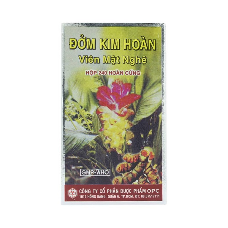 Viên mật nghệ Đởm Kim Hoàn OPC điều trị đau gan, mật kém, đau dạ dày (240 viên)