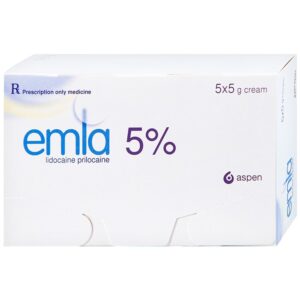 Thuốc Emla 5% Aspen gây tê bề mặt da (5 tuýp x 5g)