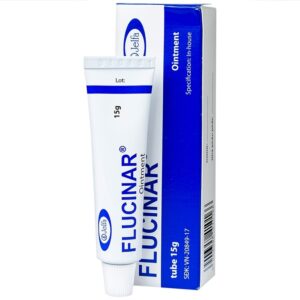 Thuốc mỡ Flucinar Jelfa điều trị viêm da (15g)