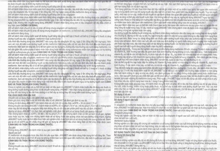 Viên nén Janumet 50mg/850mg MSD điều trị đái tháo đường típ 2 (4 vỉ x 7 viên)