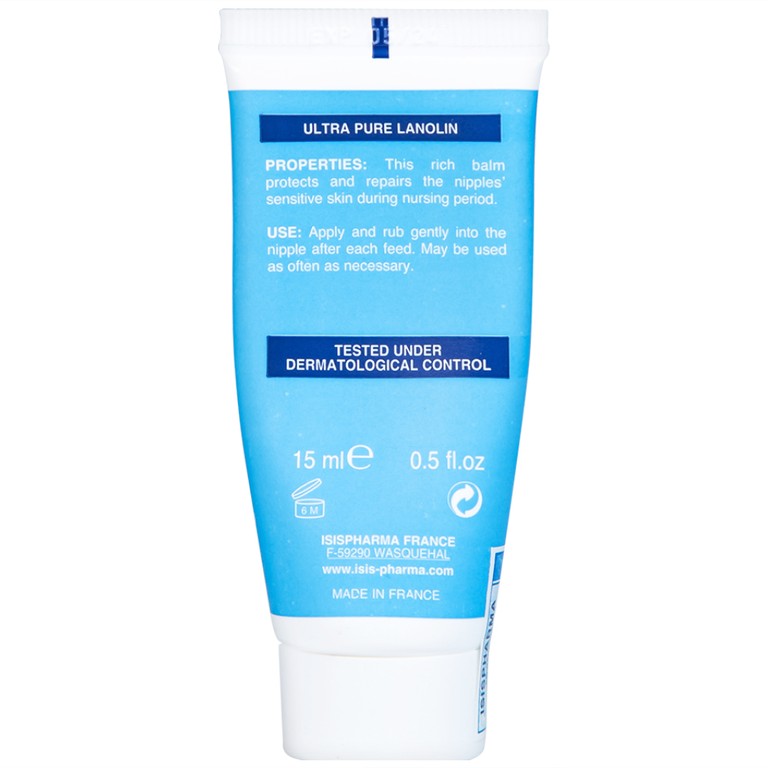 Kem Isis Pharma Mothercare dưỡng ẩm, giảm khô môi, chàm môi, nứt núm vú (15ml)