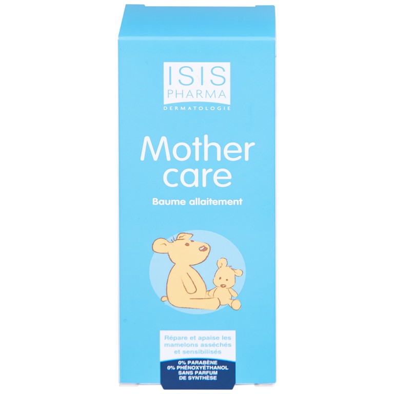 Kem Isis Pharma Mothercare dưỡng ẩm, giảm khô môi, chàm môi, nứt núm vú (15ml)