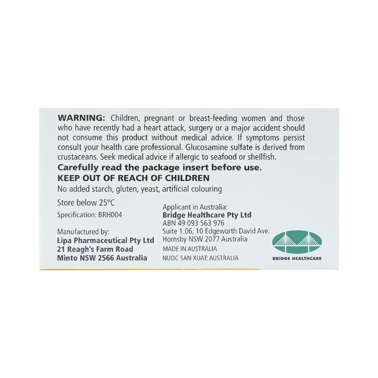 Thuốc Oztis Bridge Healthcare giảm triệu chứng của viêm khớp gối nhẹ và trung bình (6 vỉ x 10 viên)