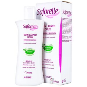 Dung dịch vệ sinh phụ nữ Saforelle Gentle Cleansing Care làm sạch dịu nhẹ, bảo vệ vùng kín (250ml)