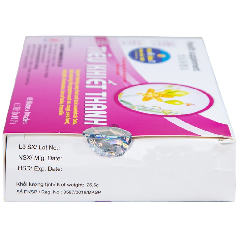 Viên uống Tiêu Khiết Thanh Á Âu hỗ trợ thanh nhiệt giải độc cho cơ thể (3 vỉ x 10 viên)