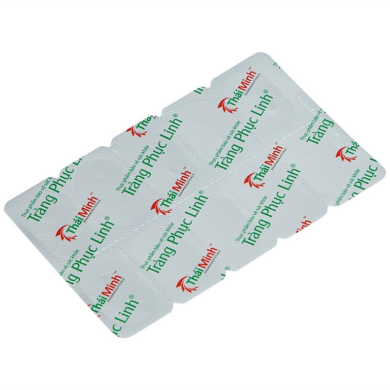 Viên uống Tràng Phục Linh Thái Minh dùng cho người bị viêm đại tràng cấp và mạn tính (2 vỉ x 10 viên)