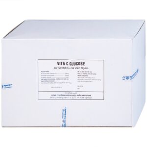 Viên ngậm Vita C Glucose Mekophar bổ sung Vitamin C (46 túi nhôm x 24 viên)