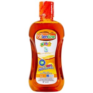 Nước súc miệng trẻ em Valentine Kiddy Thái Dương giúp vệ sinh răng miệng, ngăn ngừa sâu răng (250ml)