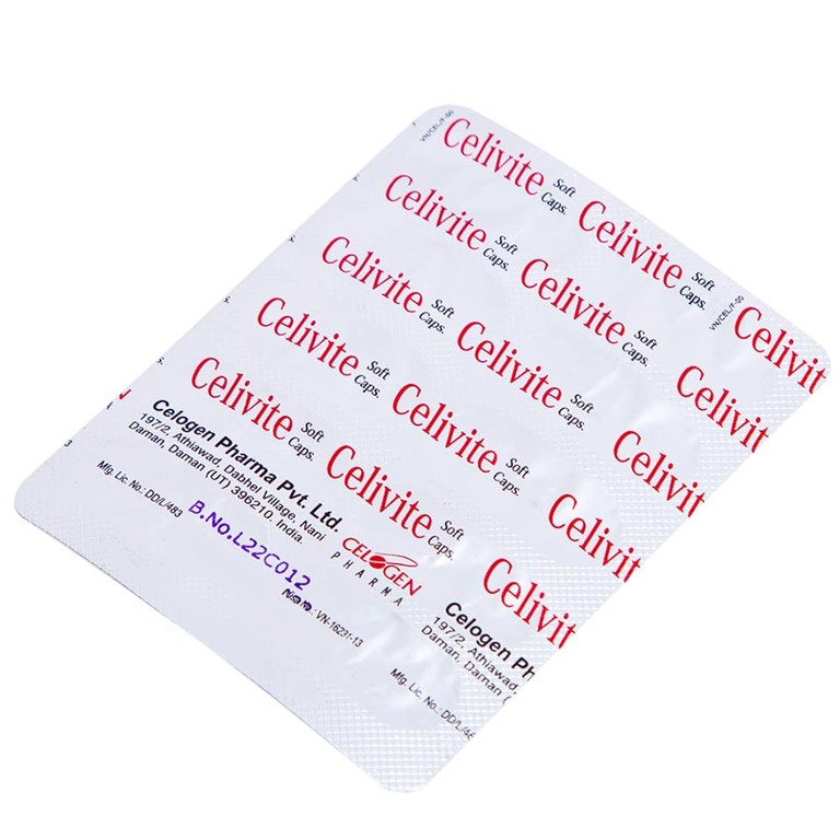 Thuốc Celivite Celogen Pharma bổ sung vitamin và khoáng chất (6 vỉ x 10 viên)