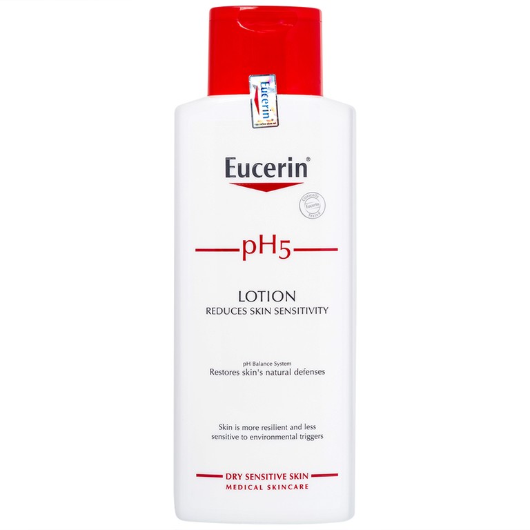 Sữa dưỡng thể cho da nhạy cảm Eucerin pH5 Lotion (250ml)