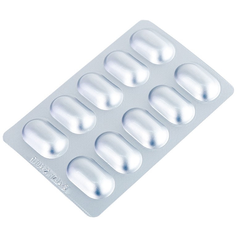 Thuốc Fexofenadin 120-HV USP điều trị viêm mũi dị ứng theo mùa, mày đay mạn tính vô căn (10 vỉ x 10 viên)