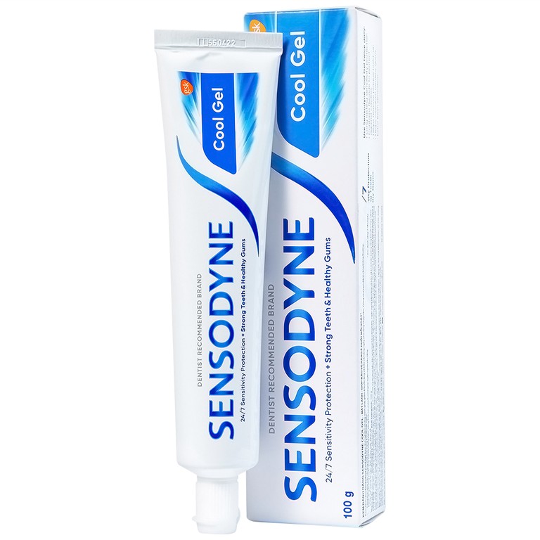Kem đánh răng Sensodyne Cool Gel mát lạnh, bảo vệ răng ê buốt mỗi ngày (100g)