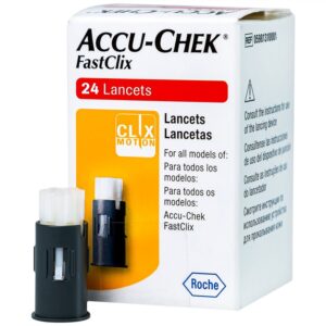 Kim lấy máu thử đường huyết Accu-Chek FastClik (24 kim)