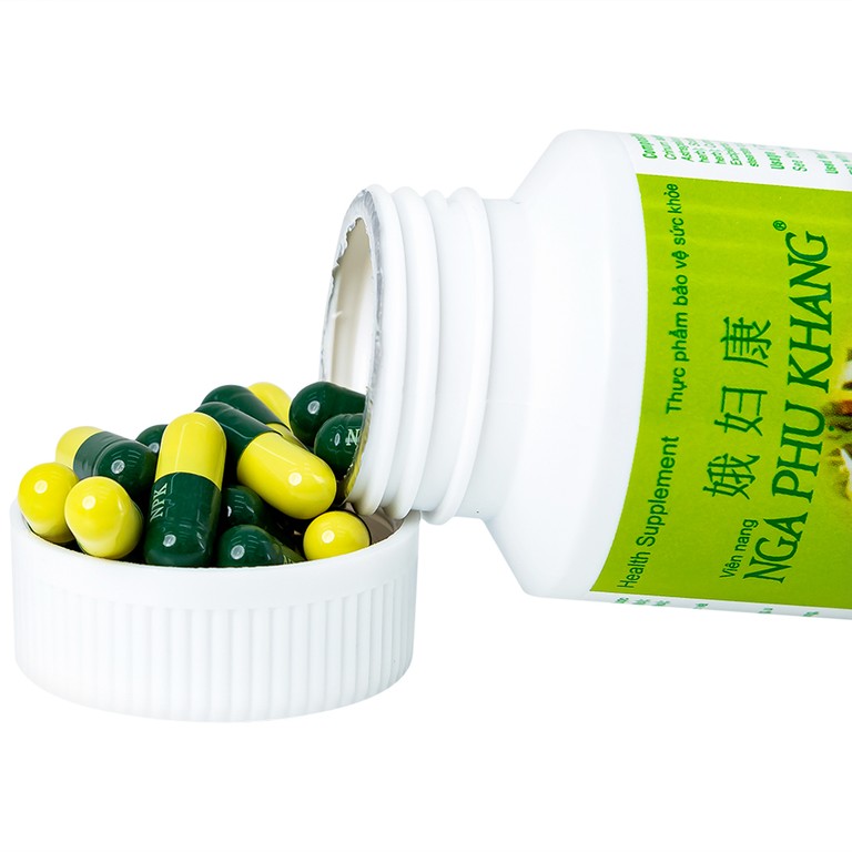 Viên uống Nga Phụ Khang Dược Quốc Tế hỗ trợ giảm sự tiến triển của u nang buồng trứng (60 viên)