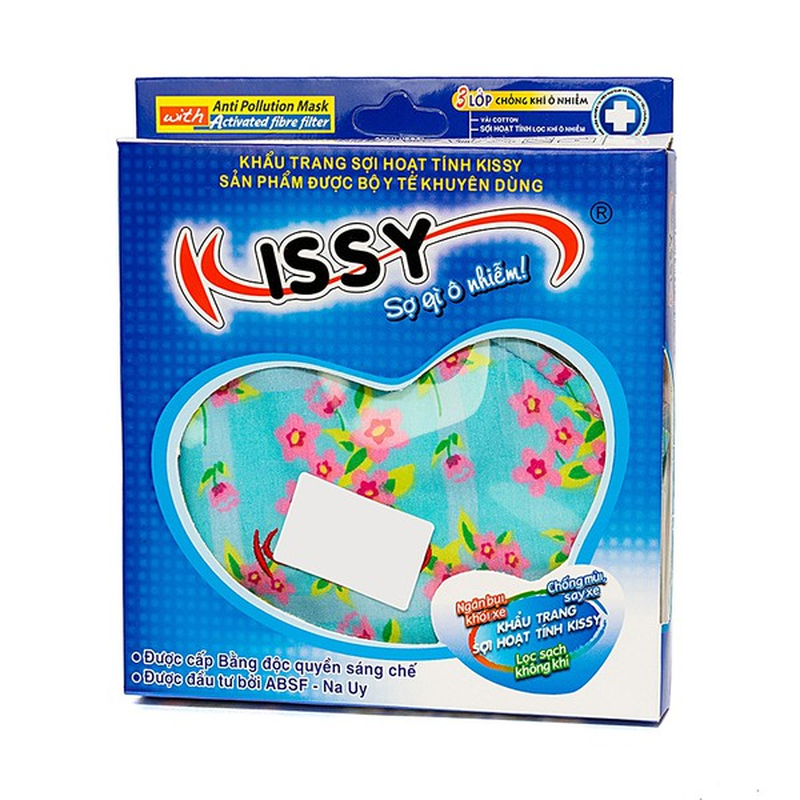 Khẩu trang sợi hoạt tính Kissy