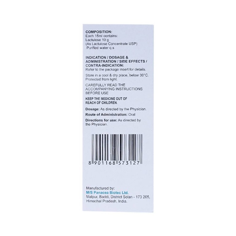 Thuốc Livoluk Pancea Biotec điều trị táo bón, phòng ngừa bệnh não go gan (100 ml)