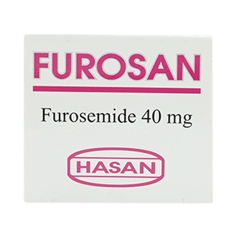 Thuốc Furosan 40mg Hasan điều trị phù, tăng huyết áp nhẹ hay trung bình (10 vỉ x 10 viên)