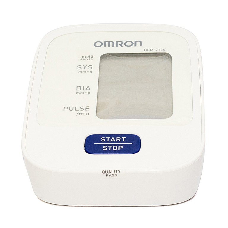 Máy đo huyết áp bắp tay tự động Omron HEM-7120 lưu 1 kết quả đo gần nhất
