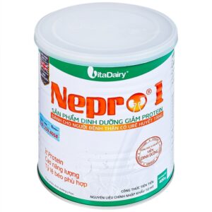 Sữa bột Nepro 1 VitaDairy bổ sung dinh dưỡng giảm protein dành cho người bệnh thận (400g)