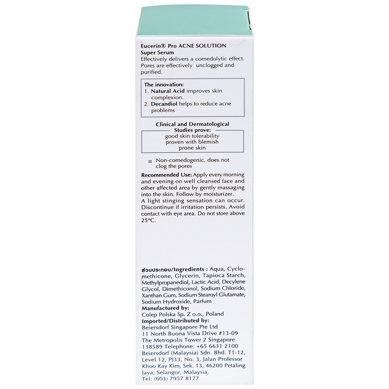 Serum Eucerin Pro Acne Solution Super giảm nhờn mụn (30ml)