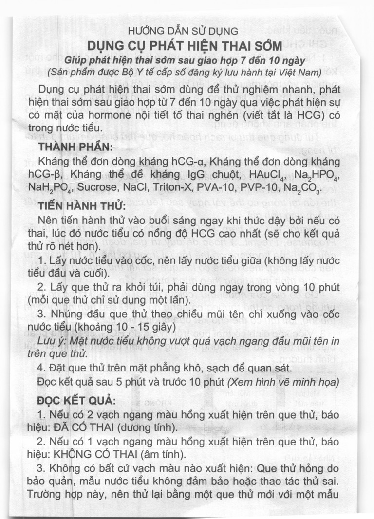 Dụng cụ phát hiện thai sớm Chip-Chips Tanaphar sau giao hợp 7 - 10 ngày (12 que)