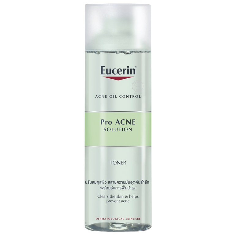 Nước hoa hồng Eucerin Acne-Oil Control ProAcne Solution Toner dành cho da mụn, da dầu (200ml)