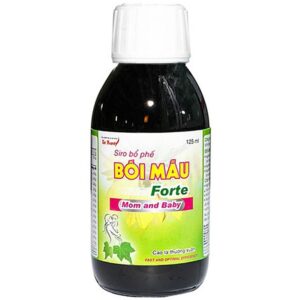Siro bổ phế Bối Mẫu Forte Mom And Baby hỗ trợ bổ phổi ích phế, giảm ho (125ml)