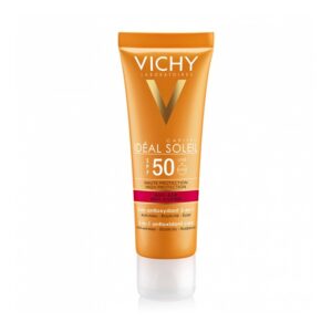 Kem chống nắng Vichy Idéal Soleil Anti-Age SPF50 bảo vệ da khỏi tác động có hại của ánh nắng mặt trời (50ml)