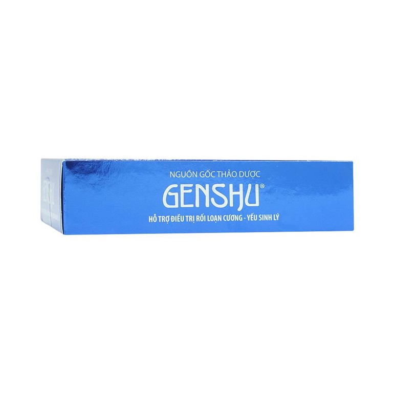 Thuốc Genshu Sagopha hỗ trợ điều trị rối loạn cương, yếu sinh lý (3 vỉ x 10 viên)