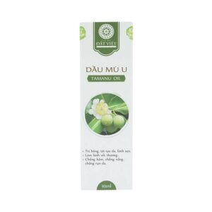 Dầu Mù U Tamanu Oil Đất Việt điều trị bỏng, tái tạo da, lành sẹo (10ml)
