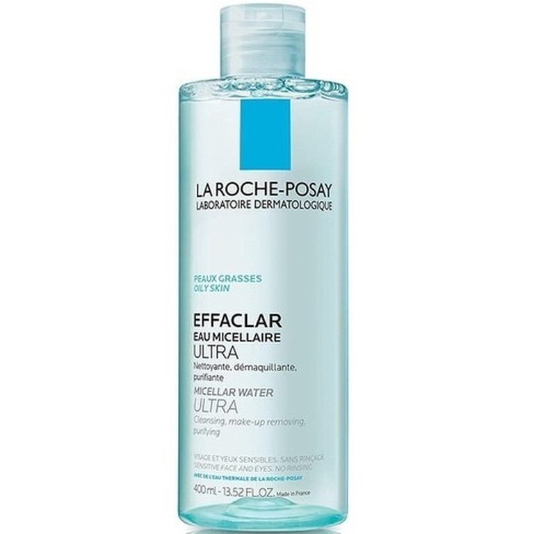 Nước tẩy trang La Roche-Posay Effaclar Micellar Water Ultra cho da dầu, nhạy cảm (400ml)