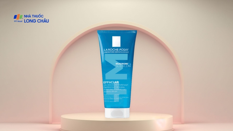 Gel rửa mặt tạo bọt La Roche-Posay Effaclar dành cho da dầu nhạy cảm