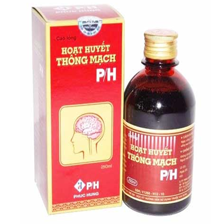 Cao lỏng Hoạt Huyết Thông Mạch P/H giúp hoạt huyết, bổ huyết (250ml)