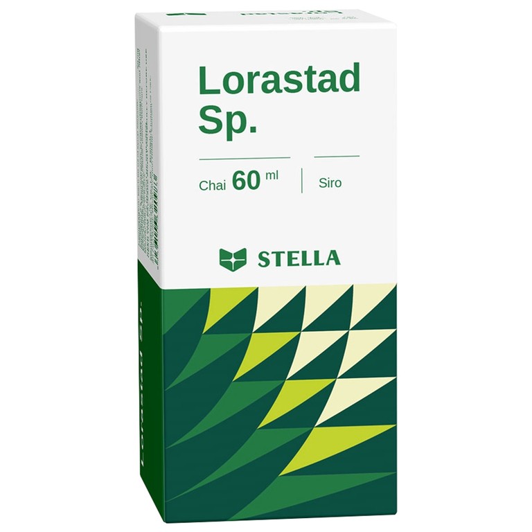 Siro Lorastad Sp. Stella giảm viêm mũi và mày đay mạn tính (60ml)