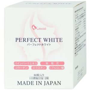 Thực phẩm bảo vệ sức khỏe Perfect White hỗ trợ làm đẹp da, giúp da trắng sáng, căng mịn (60 viên)
