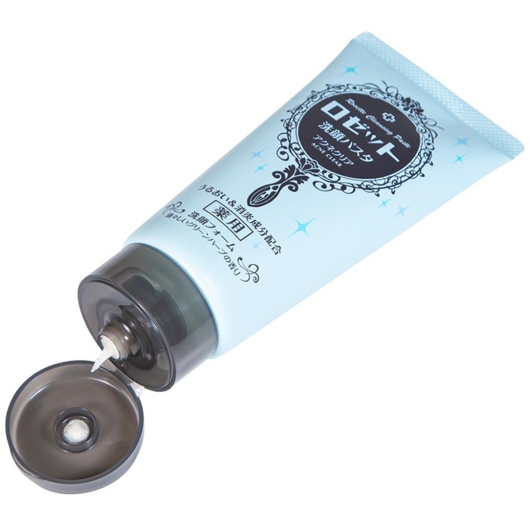 Sữa rửa mặt Rosette Acne Clear bùn biển giúp giảm mụn (120g)