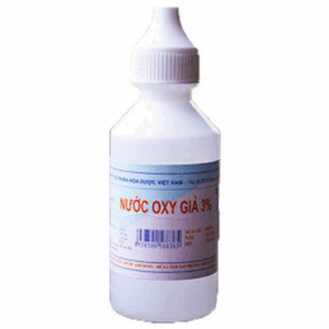 Nước Oxy Già 3% Hóa Dược sát khuẩn vết thương, vết loét, viêm miệng (50ml)
