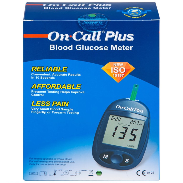 Máy đo đường huyết On Call Plus ACON - không kèm que