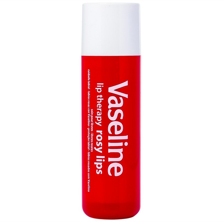 Son dưỡng ẩm Vaseline Rosy Lips giúp làm mềm môi, màu hồng tự nhiên (4.8g)