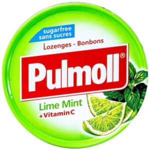 Pulmoll Lime Mint + Vitamin C Sugar Free (45g)