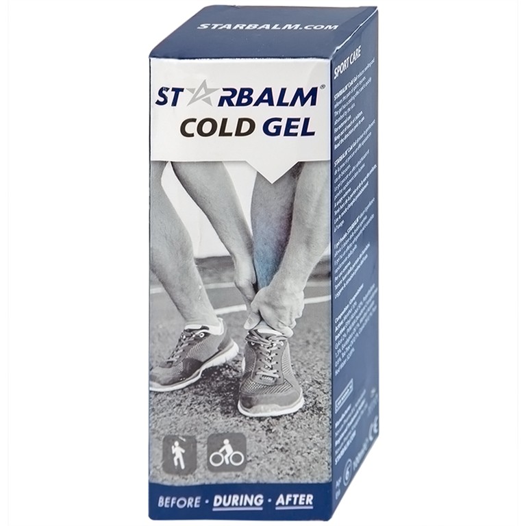 Gel làm lạnh Starbalm Cold Gel hỗ trợ giảm đau và làm dịu chấn thương căng cơ, bầm tím và bong gân (100ml)